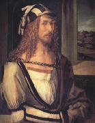 Albrecht Durer Self-Portrait with Gloves (nn03) oil painting picture wholesale